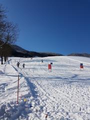 Zima, bogata s snegom, omogočila tekmovanja na Glukovih njivah 5